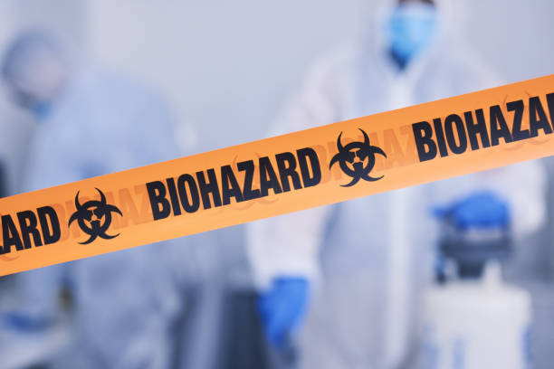 Professional Biohazard technician working in Roscoe, TX